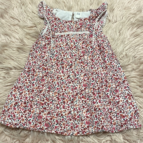 Girls Floral Gap Dress - Picture 1 of 6